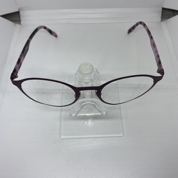 Maui Jim MJO2102-84M EYEGLASSES Frames 49-22-140 Dark Pink/Tortoise Arms NWOT main image 7